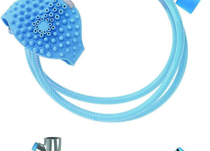 Kit manguera con manopla para bañar a tu mascota