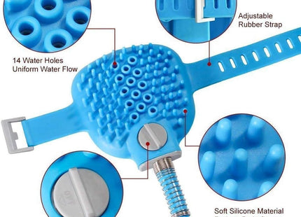 Kit manguera con manopla para bañar a tu mascota