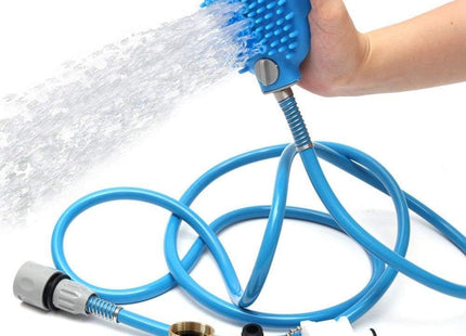 Kit manguera con manopla para bañar a tu mascota