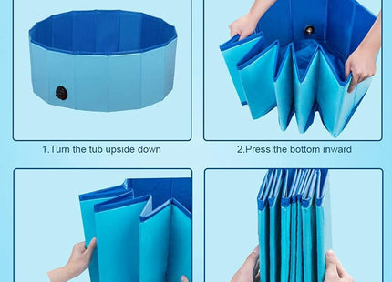 Piscina Plegable Para Perros - Grande 160 cm