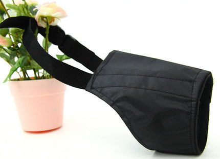 Bozal De Tela Para Perro Ajustable Material Tafeta