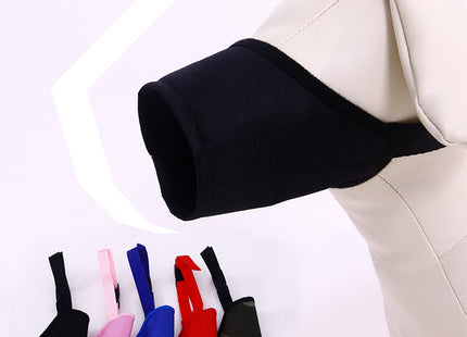 Bozal De Tela Para Perro Ajustable Material Tafeta
