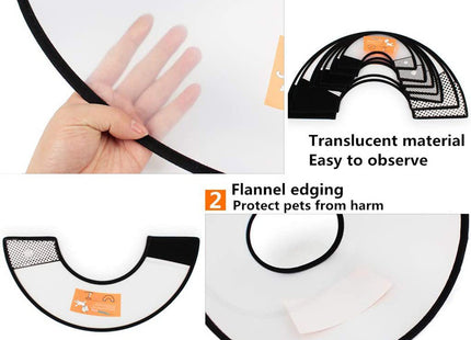 Collar Isabelino Con Velcro Para perro O Gato Tamaño Regulable