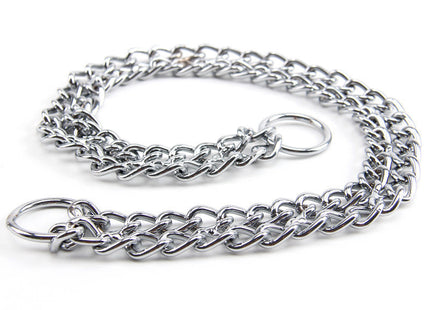 Collar De Ahorque Doble Para Perro