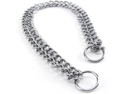 Collar De Ahorque Doble Para Perro