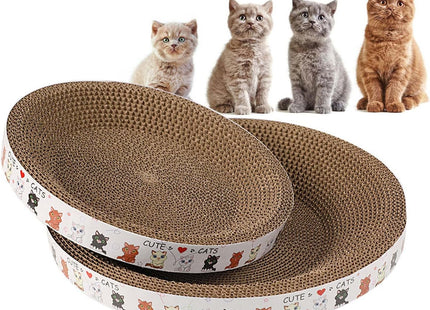 Rascador Redondo De Cartón Para Gatos