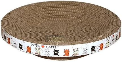 Rascador Redondo De Cartón Para Gatos