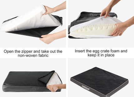 Cama Ortopédica De Espuma Viscoelástica Lavable