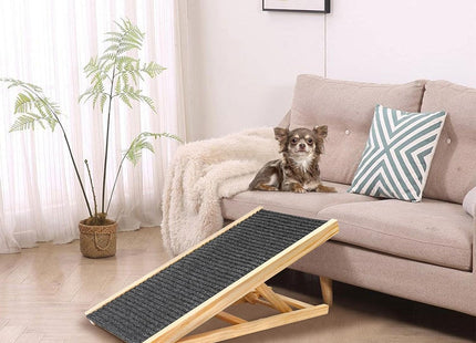 Rampa Plegable Y Ajustable Para Mascotas