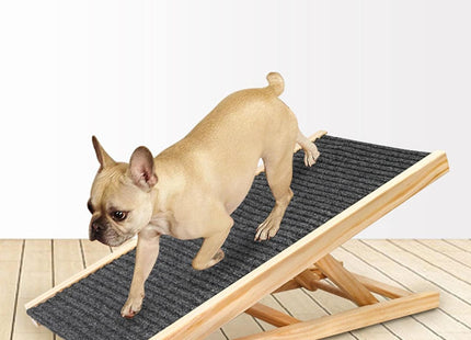 Rampa Plegable Y Ajustable Para Mascotas