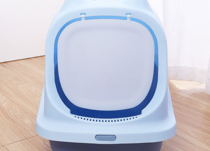 Baño Cerrado Para Gato + pala Sanitaria