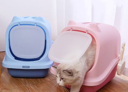 Baño Cerrado Para Gato + pala Sanitaria