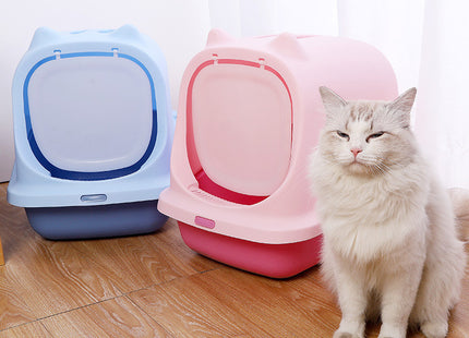 Baño Cerrado Para Gato + pala Sanitaria