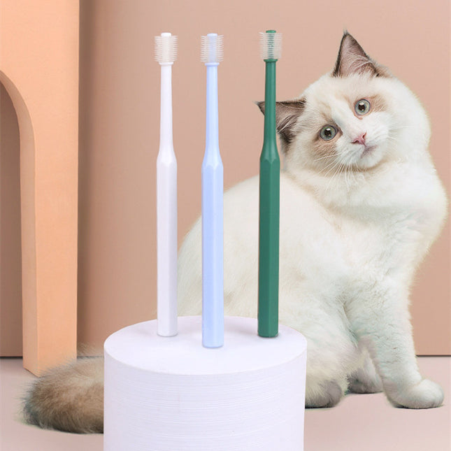 Cepillo De Dientes 360° Para Mascotas