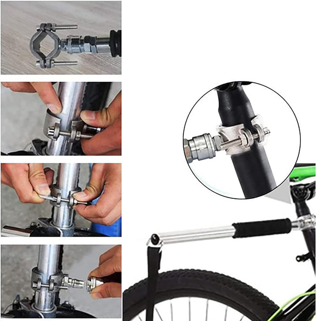 Correa Elástica Con Conector Para Bicicleta