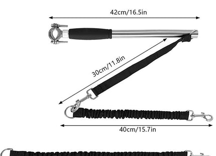 Correa Elástica Con Conector Para Bicicleta