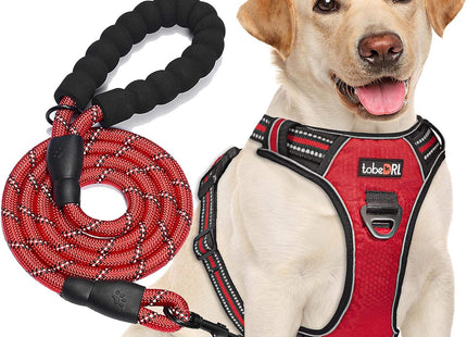 Pechera Anti Tirones Para Perro + Correa