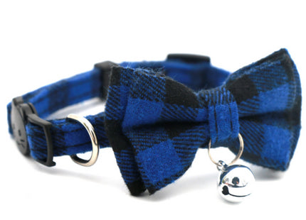 Collar Para Gato Con Moña Y Cascabel