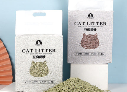 Arena Para Gatos Natural Biodegradable Tofu 6L