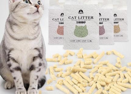 Arena Para Gatos Natural Biodegradable Tofu 6L