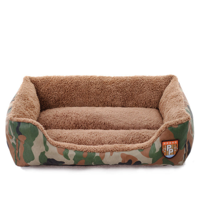 Cama Camuflada Para Mascotas