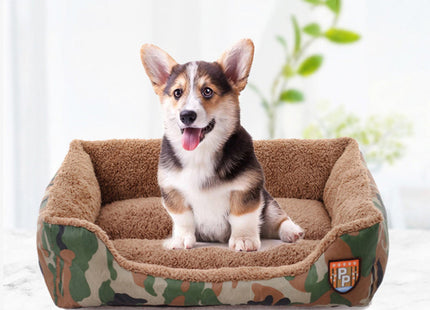 Cama Camuflada Para Mascotas