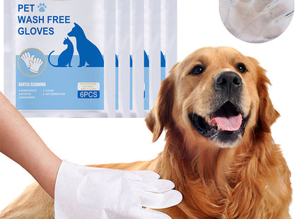 Guantes Húmedos De Limpieza Descartables Para Mascotas
