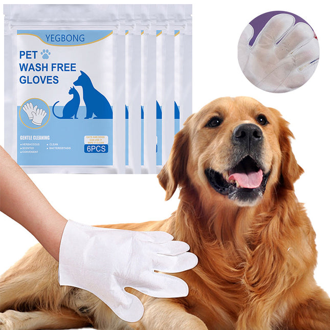 Guantes Húmedos De Limpieza Descartables Para Mascotas
