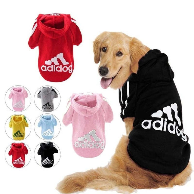 Buzo Polar Deportivo Con Capucha Adidog