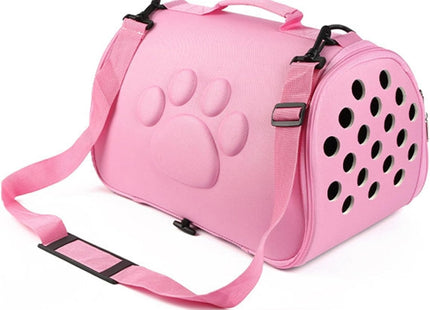 Bolso Transportador Huella Perro Gato Goma Eva