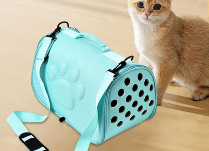 Bolso Transportador Huella Perro Gato Goma Eva