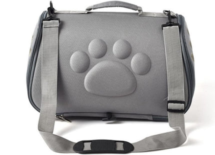 Bolso Transportador Huella Perro Gato Goma Eva