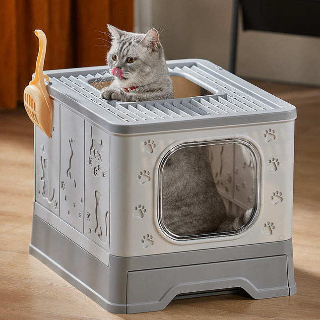 Baño Cerrado Para Gatos