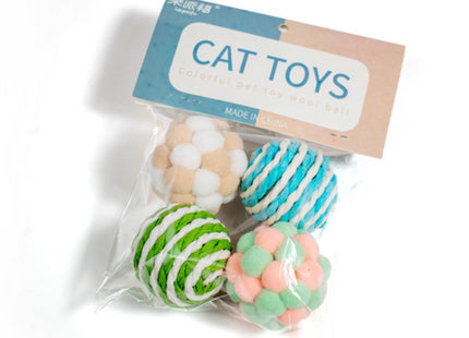 Pack De 4 Juguetes Para Gato
