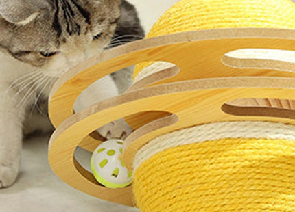 Juguete Rascador Con Forma De Planeta Para Gato