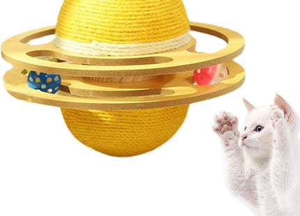 Juguete Rascador Con Forma De Planeta Para Gato