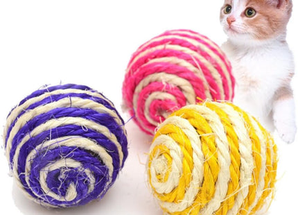 Pelota Sisal Para Gatos