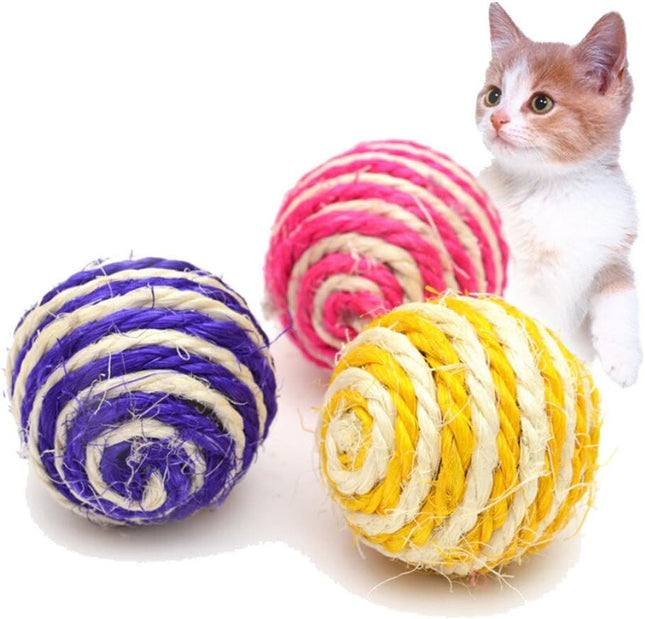 Pelota Sisal Para Gatos