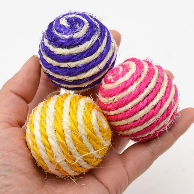 Pelota Sisal Para Gatos
