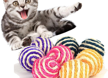Pelota Sisal Para Gatos