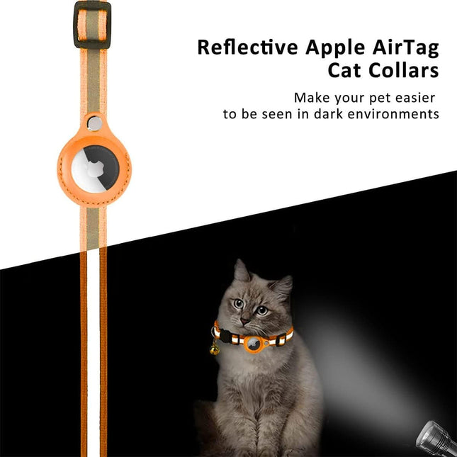 Collar Para Gato Con Soporte Para Airtag