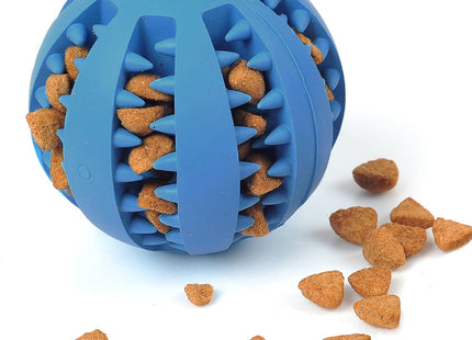Pelota Para Perro Dispensadora y Limpiadora Dental