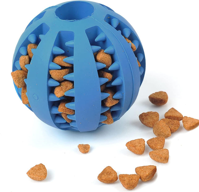 Pelota Para Perro Dispensadora y Limpiadora Dental