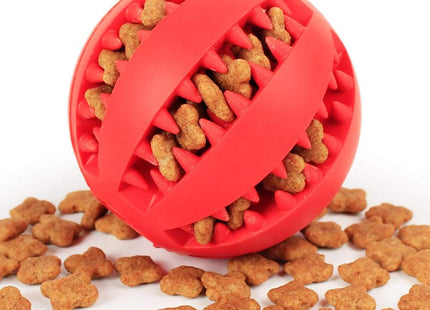 Pelota Para Perro Dispensadora y Limpiadora Dental
