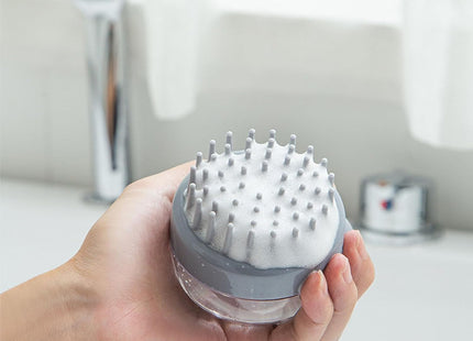 Cepillo De Silicona Con Dispensador De Shampoo