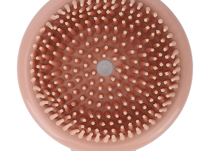 Cepillo De Silicona Con Dispensador De Shampoo
