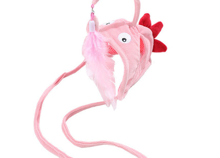 Juguete Para Gato Gorro Con Pescado Colgante