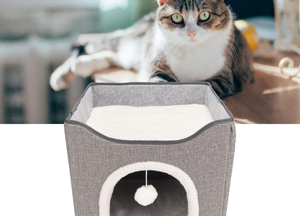 Casa Cerrada Desmontable Para Gato