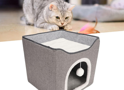 Casa Cerrada Desmontable Para Gato
