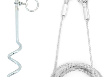 Estaca Con Cable de 5 Metros